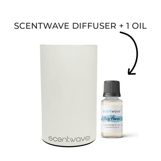 Scentwave Diffuser + 1 Fragrance Oil Bundle