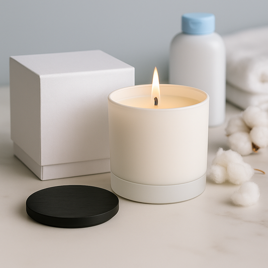 Baby Powder 30cl Glass Candle