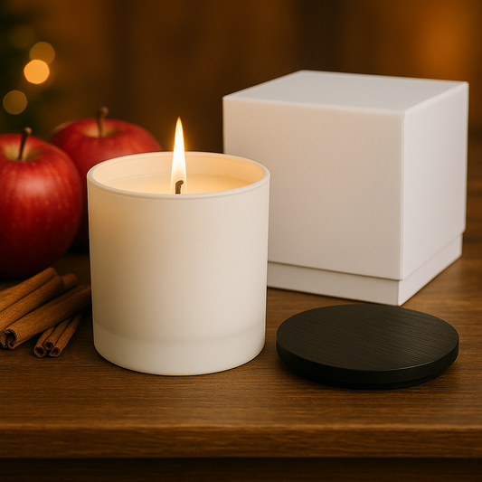 Apple Cinnamon 30cl Glass Candle